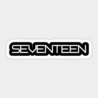 Seventeen Kpop Merch Sticker